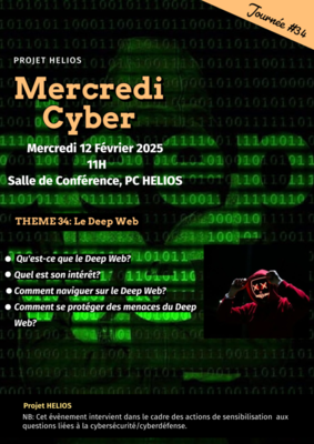 Flyer for Deep Web - 12 Février 2025