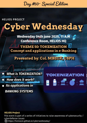 Flyer for TOKENIZATION  -  04 Juin 2025