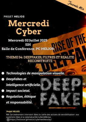 Flyer for DeepFake -  02 Juillet 2025