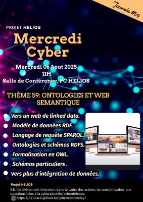 Flyer for ONTOLOGIEES ET WEB SEMANTIQUE  -  06 Aout 2025